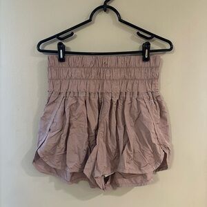 Free People ( FP movement ) The Way Home High Rise Short L Moonlight Mauve